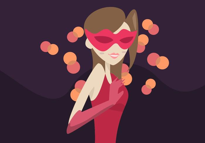 Masquerade Ball Background vector