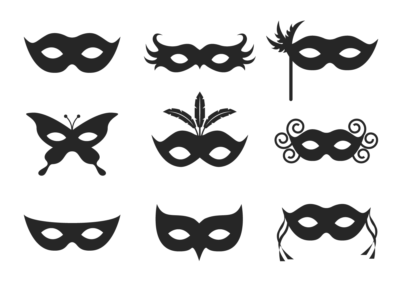 Download Masquerade Ball Icon Vector - Download Free Vectors ...