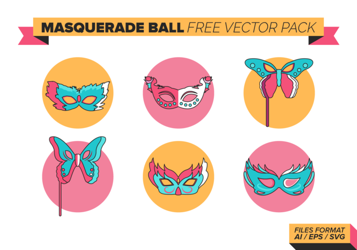 Masquerade Ball Free Vector Pack Masquerade Ball Free Vector Pack
