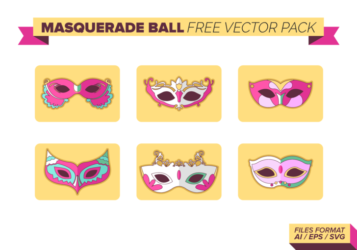 Masquerade Ball Free Vector Pack Masquerade Ball Free Vector Pack