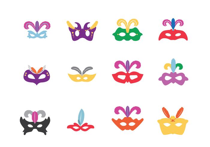 Masquerade Ball Mask Icon vector