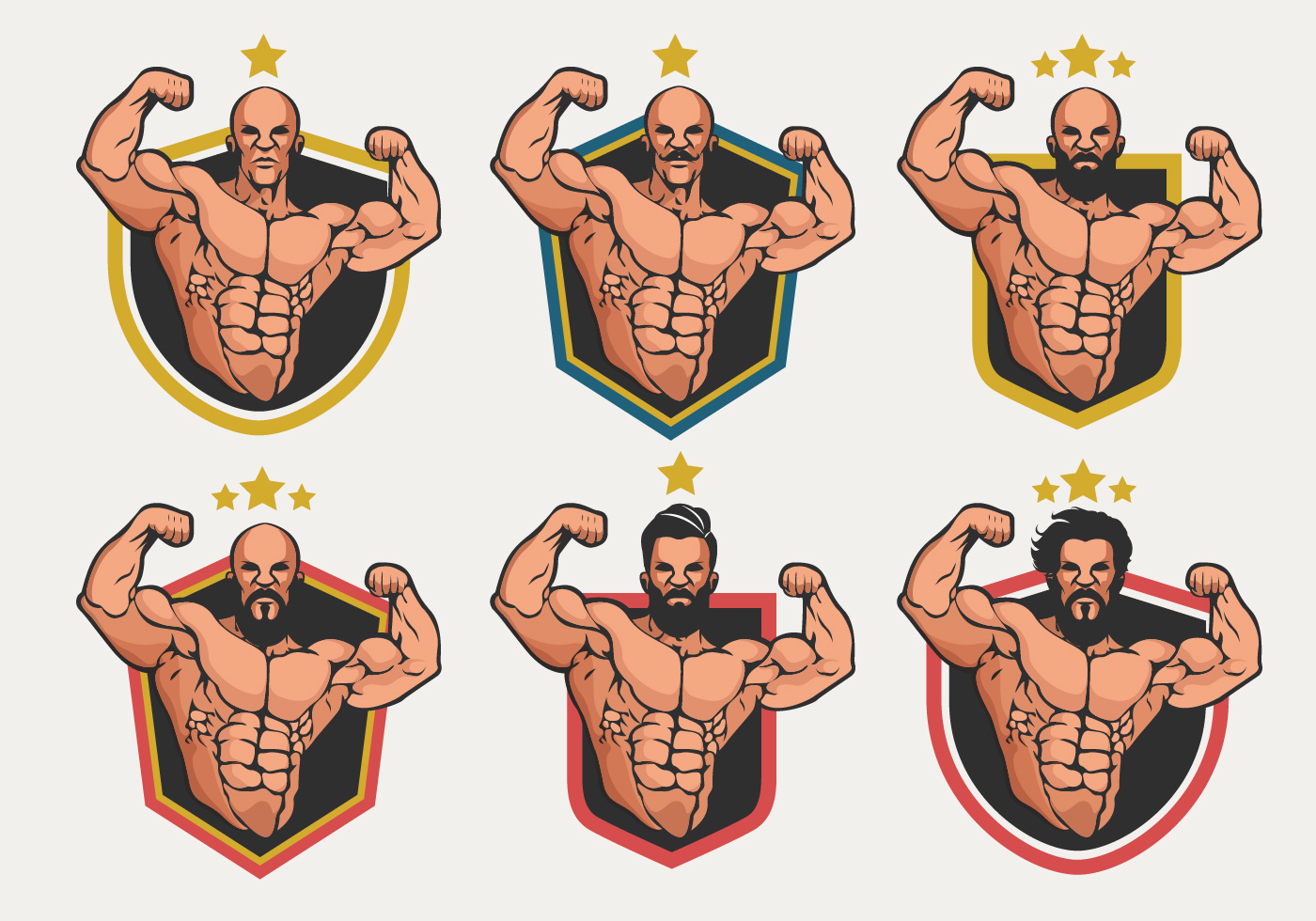 Качок значок