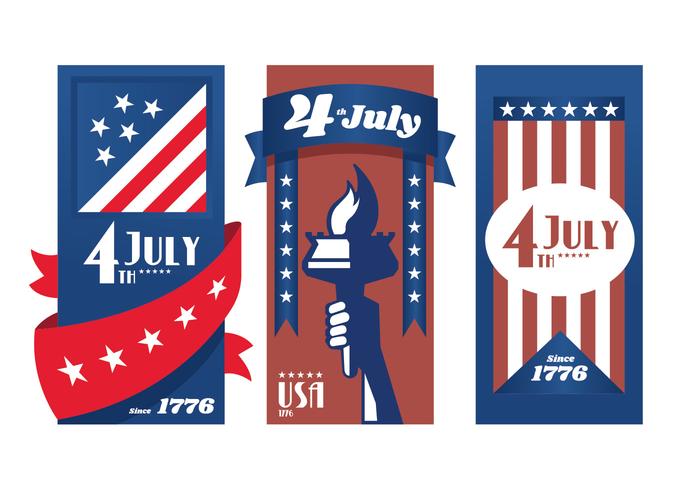 Independence Day Poster Vectors