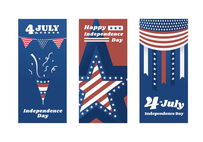 Independence Day Poster Vectors