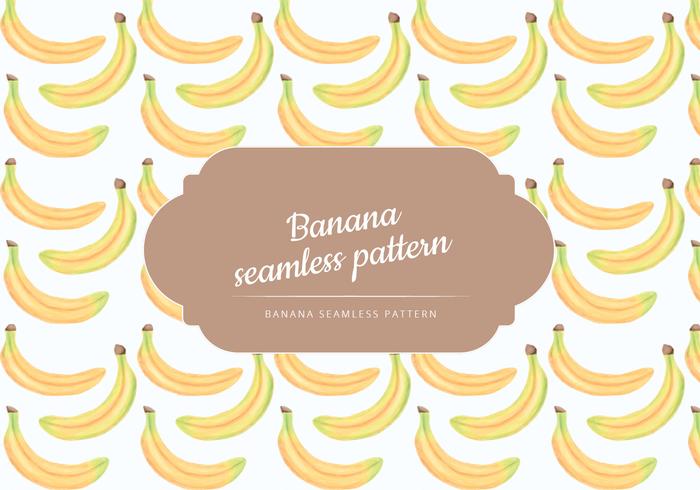 Vector Hand Drawn Bananas Seamless Pattern Vector Hand Drawn Bananas Seamless Pattern
