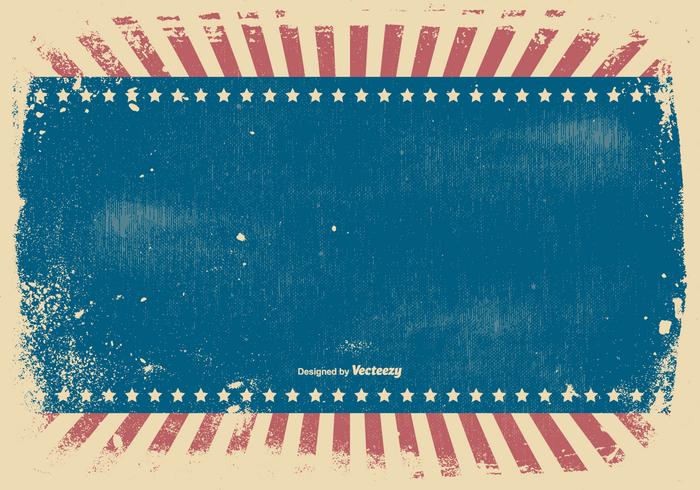 Patriotic Grunge Style Background vector