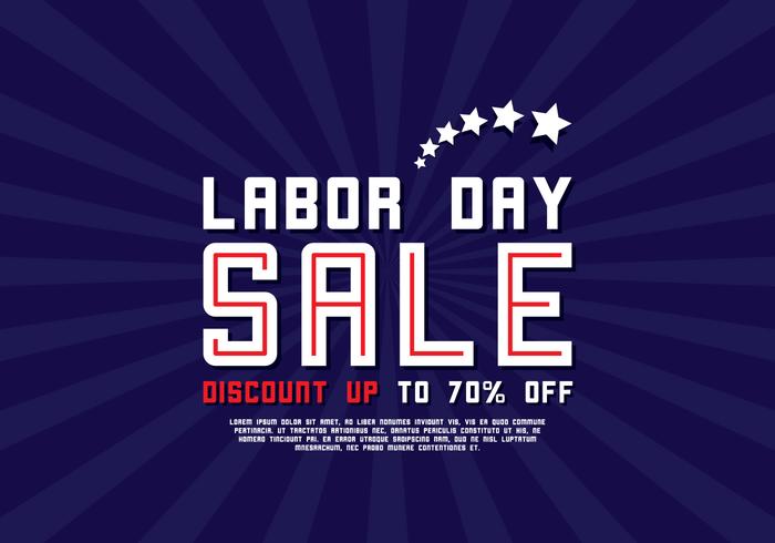 Labor Day Poster vector