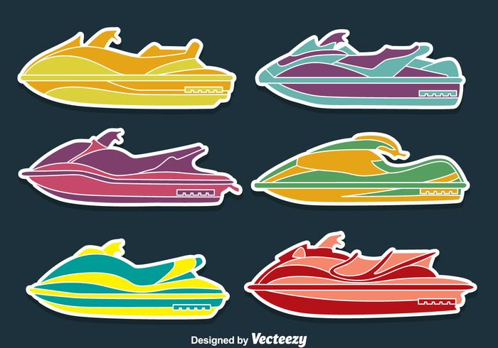 Water Jet Collection Vectors