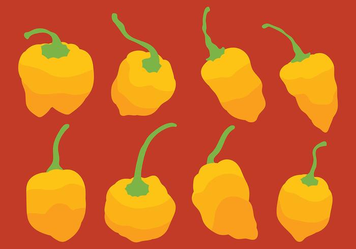 Habanero Vector Icons