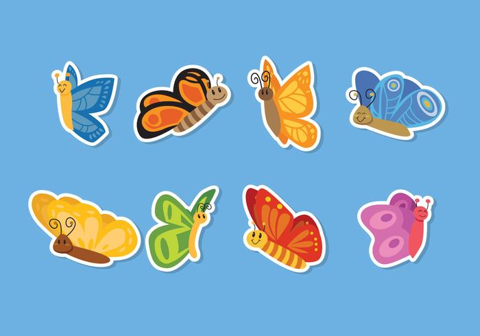 Cartoon Mariposa Vector Cartoon Mariposa Vector