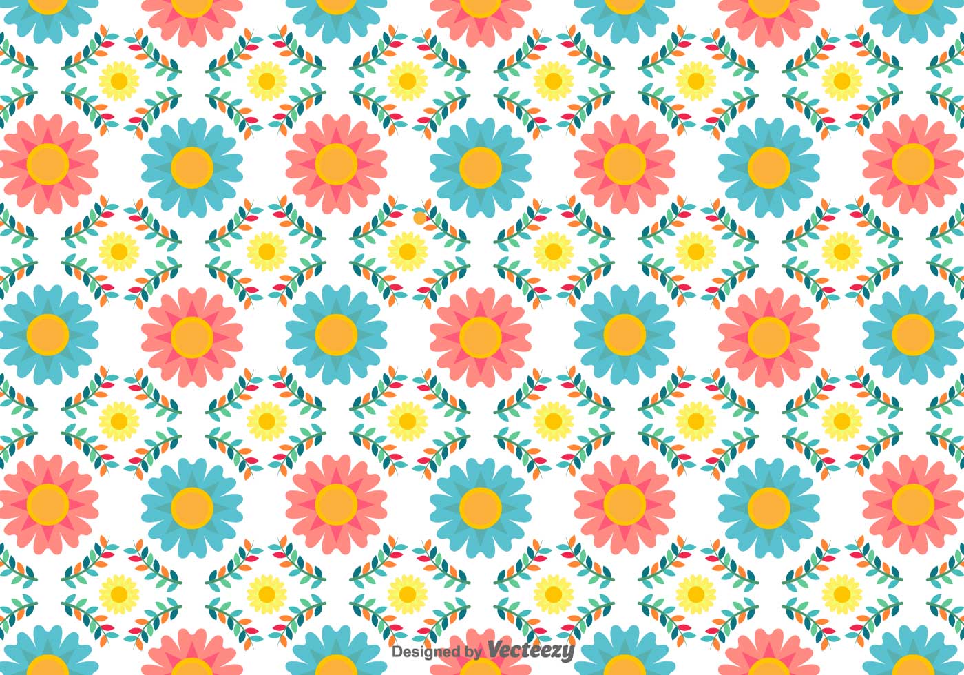 Download Vector Flower Background - Download Free Vectors, Clipart Graphics & Vector Art