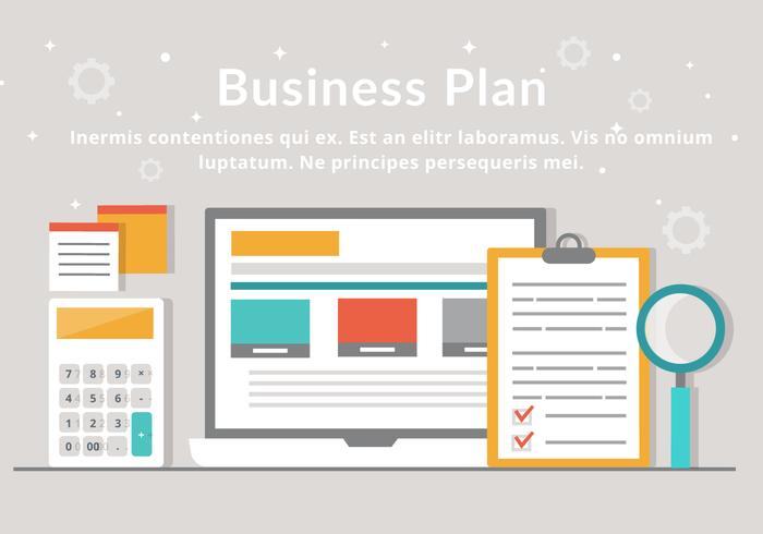 business plan vector