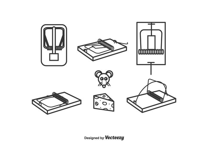 Mouse Trap Vector