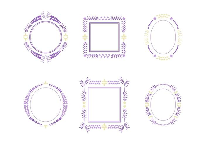 Free Beautiful Wisteria Flower Vectors