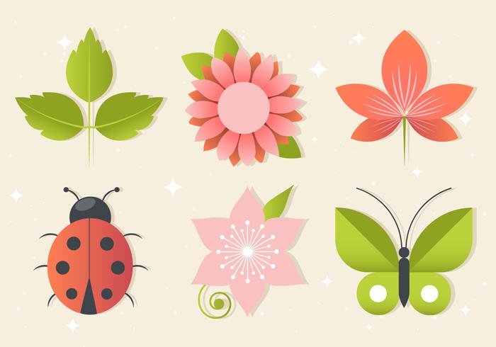 Free Floral Greeting Vector Elements