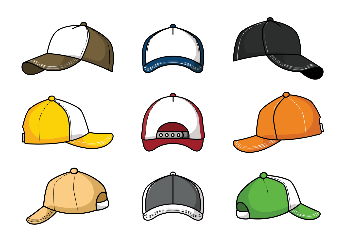 【帽子圖案】28張有設計感的帽子素材圖案下載 天天瘋後製CrazyTutorial