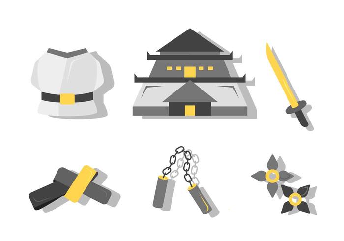 Free Unique Dojo Kit Vector