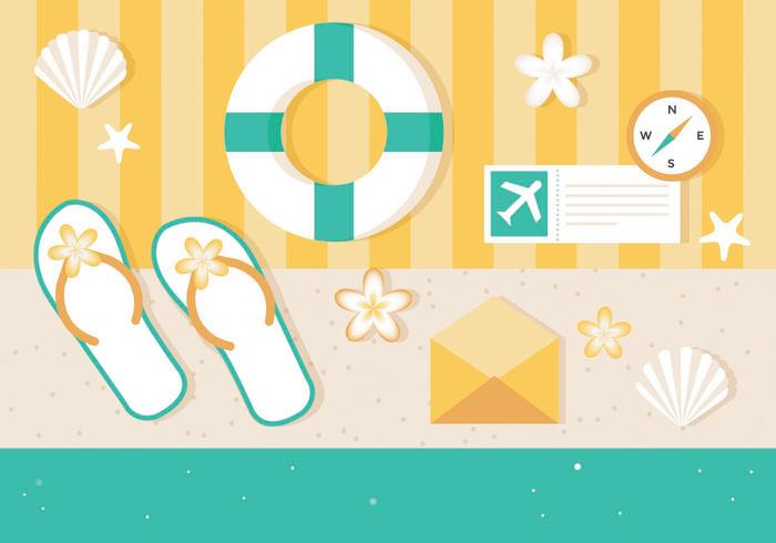 Free Vector Summer Elements