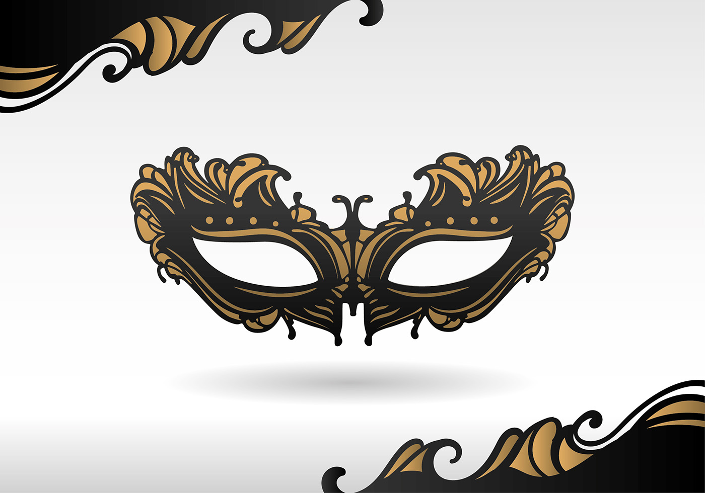 Download Masquerade Black Mask Vector 148881 - Download Free ...