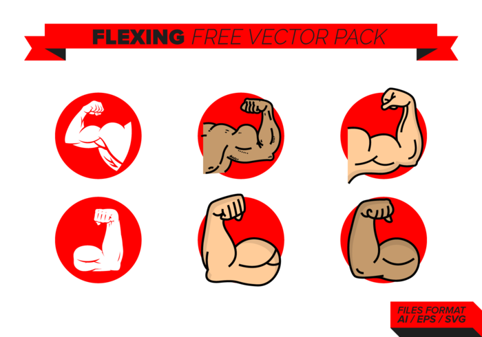 Flexing Free Vector Pack Flexing Free Vector Pack