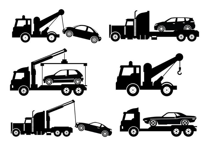 Towing Vector Icons