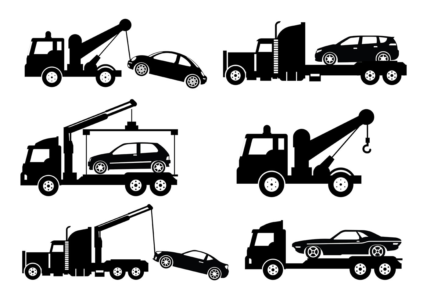 Towing Vector Icons 148986 Vector Art at Vecteezy