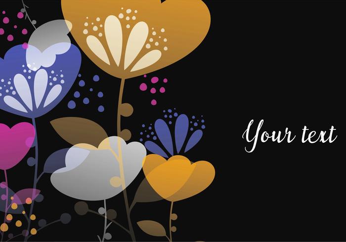 Magic Floral Background Magic Floral Background