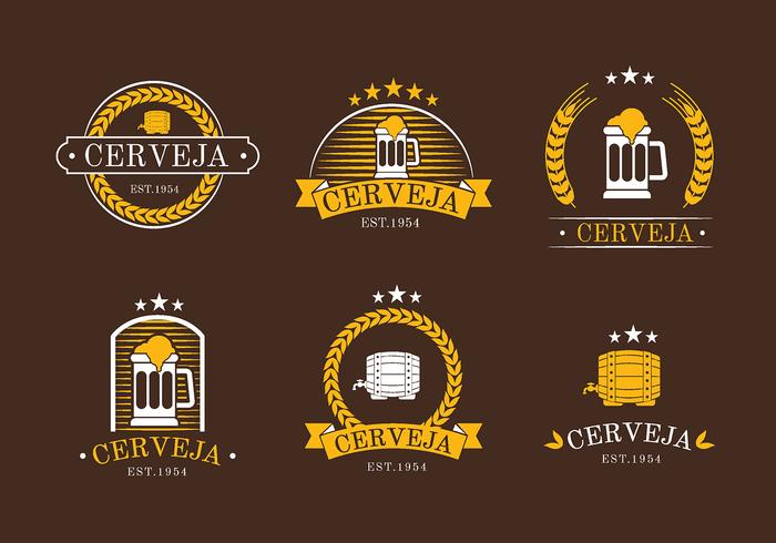 Cerveja Logo Free Vector