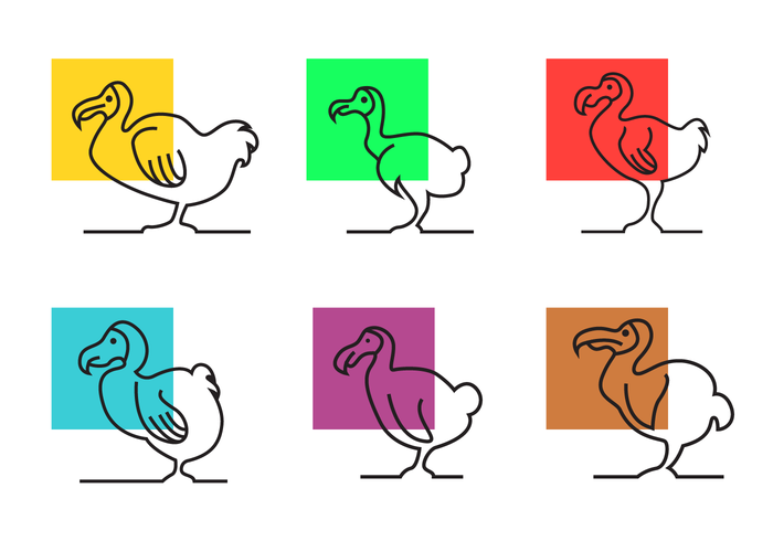 Dodo Vector Esquema