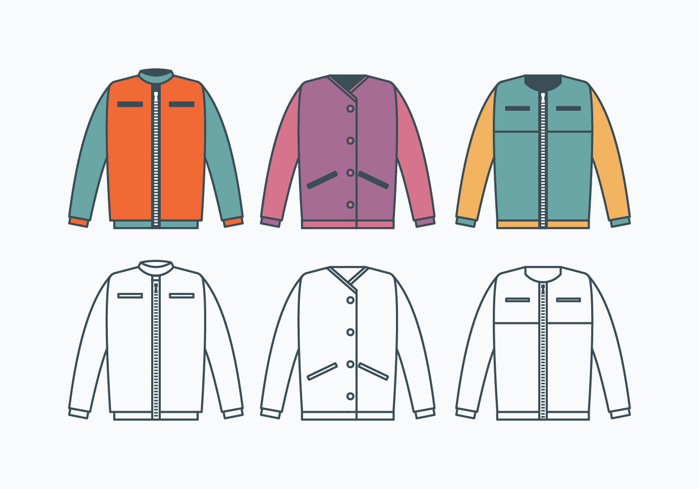 Download Windbreaker Jacket Collection - Download Kostenlos Vector ...