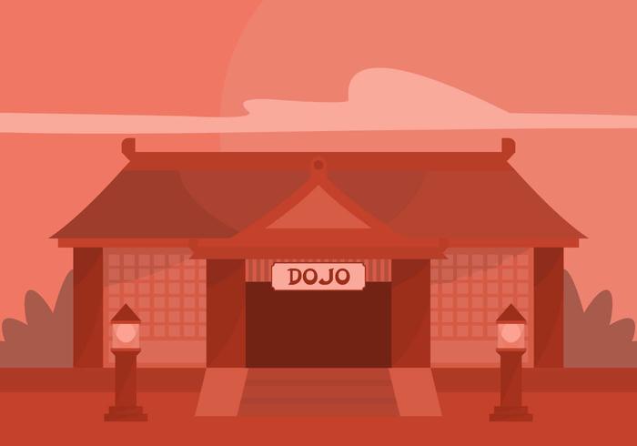 Ilustración Dojo vector