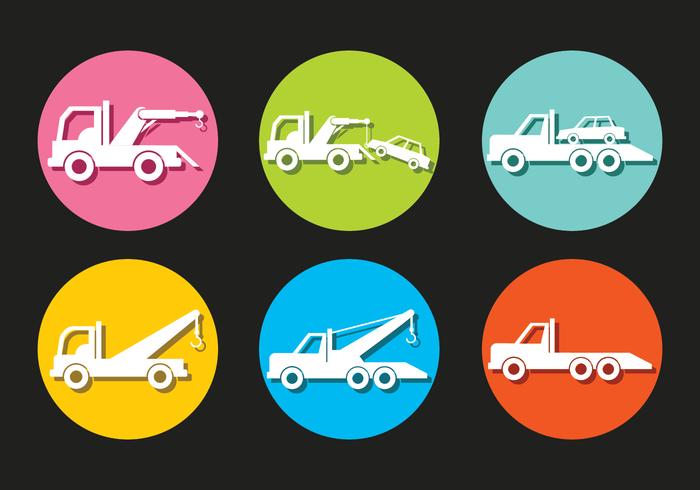 Towing Vector Icons