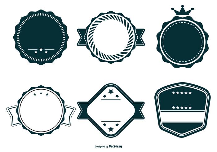 Retro Vector Badge Collection