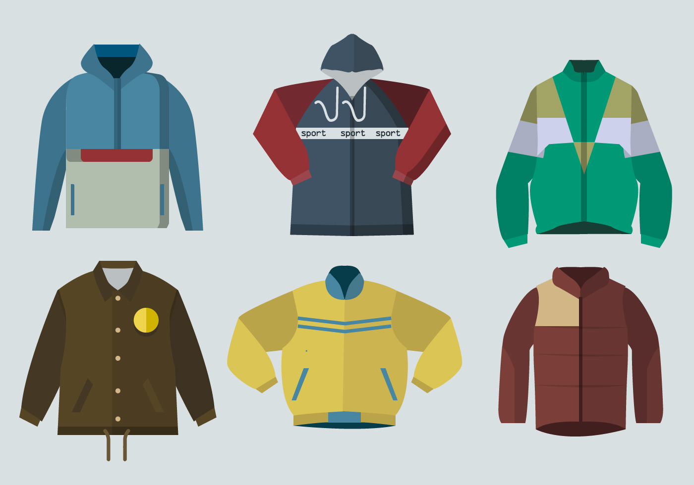 Jacket Free Vector Art 5520 Free Downloads