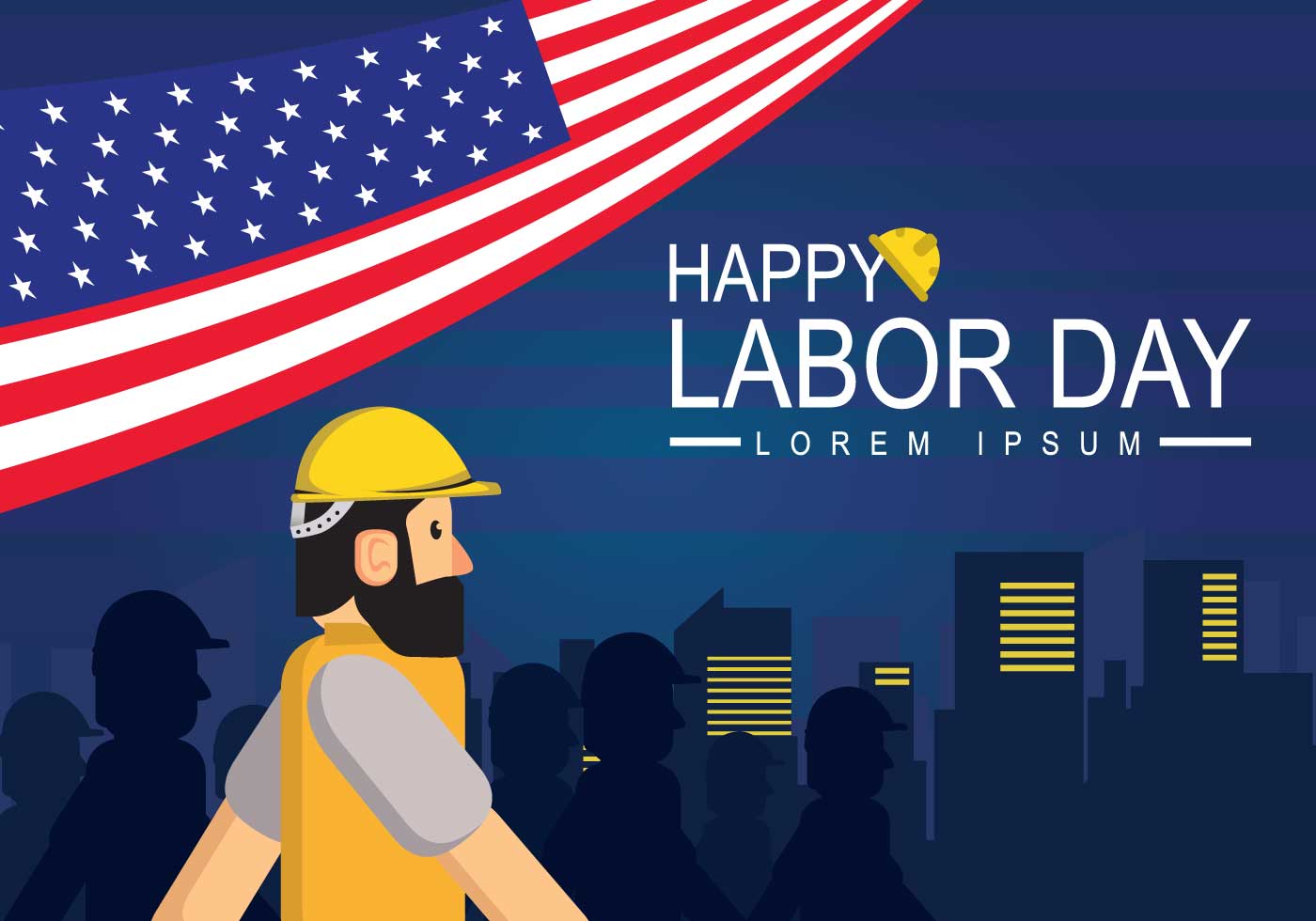 Free Labor Day Banner Illustration 149222 Vector Art at Vecteezy