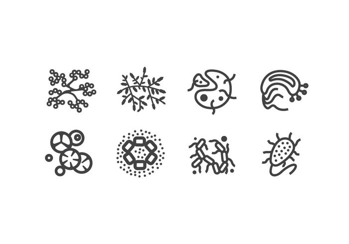Mold vector icons
