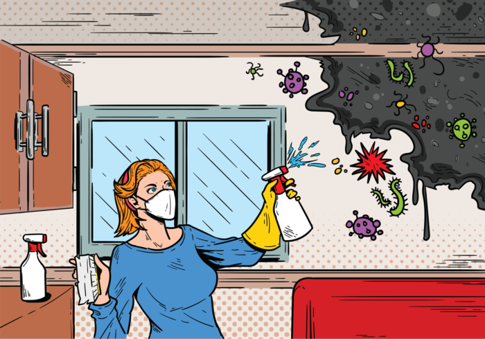 Mold Vector Illustration Mold Vector Illustration