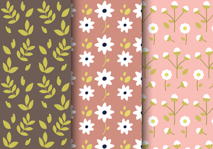 Free Spring Floral Pattern vector