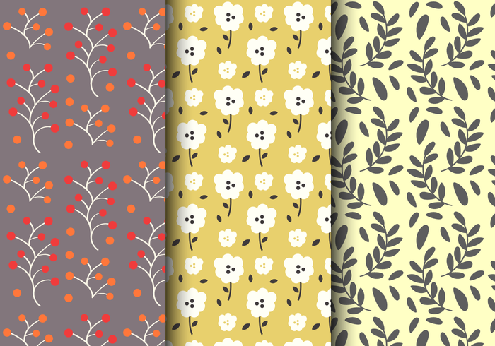 Free Vintage Floral Pattern vector