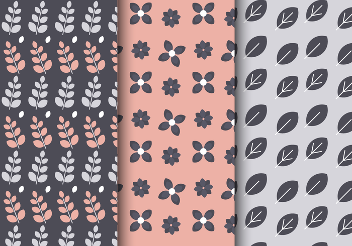 Free Spring Floral Pattern vector