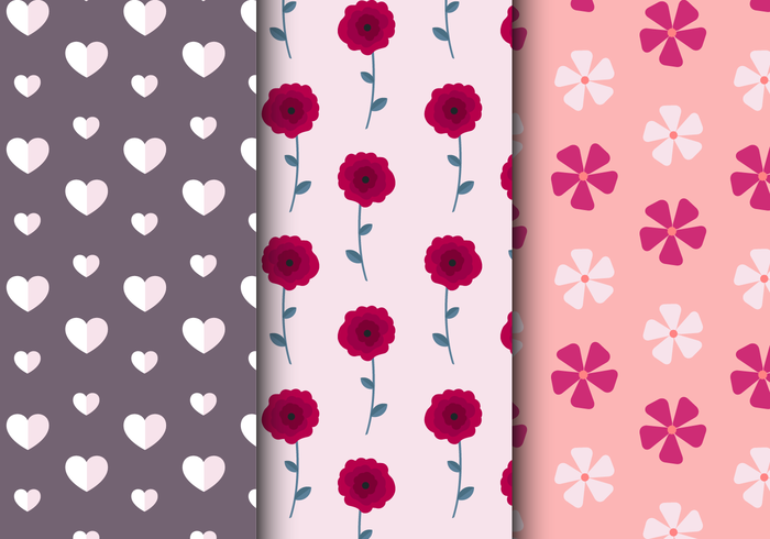 Free Valentine's Day Pattern vector