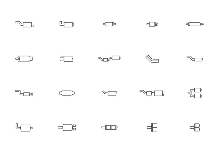 Free Muffler Vectors Free Muffler Vectors