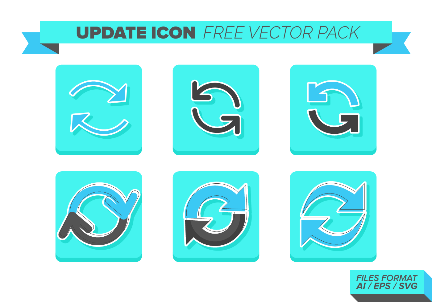 Download Update Icon Free Vector Pack - Download Free Vectors ...