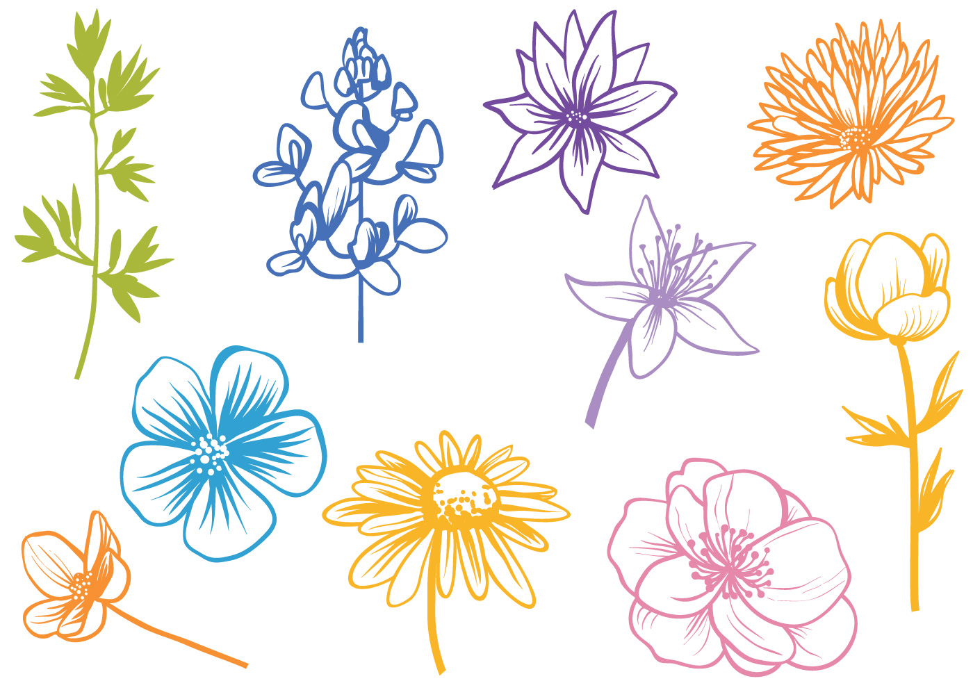 Free Free Wildflower Svg Free 430 SVG PNG EPS DXF File