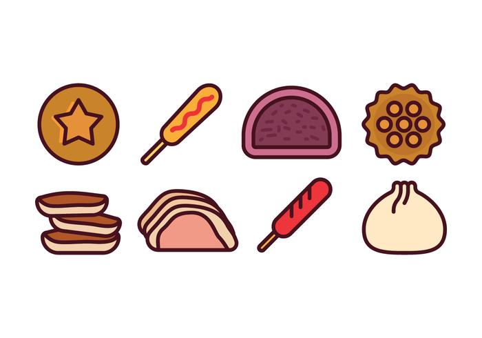 Korean Food Icons Korean Food Icons