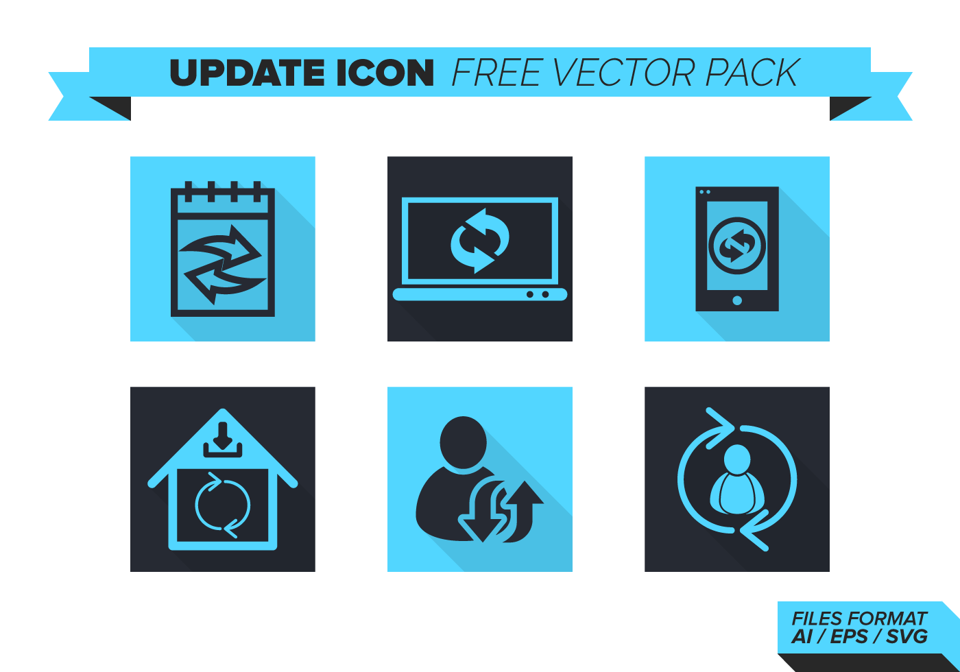 Download Update Icon Free Vector Pack - Download Free Vectors ...