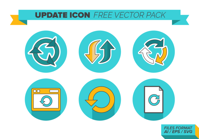 Update Icon Free Vector Pack Update Icon Free Vector Pack