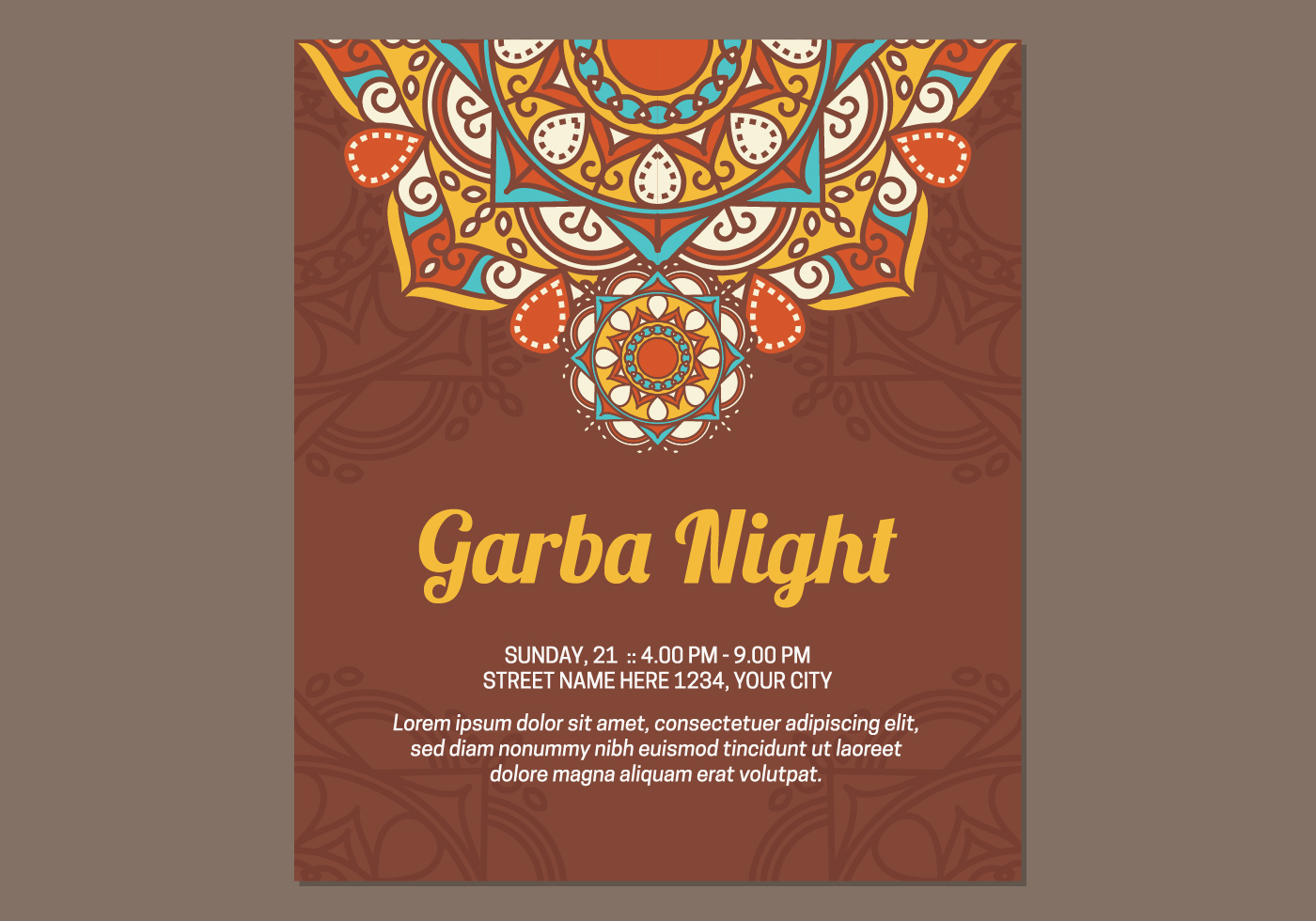 Garba Poster Template 149630 Vector Art at Vecteezy Garba Poster Template 149630 Vector Art at Vecteezy