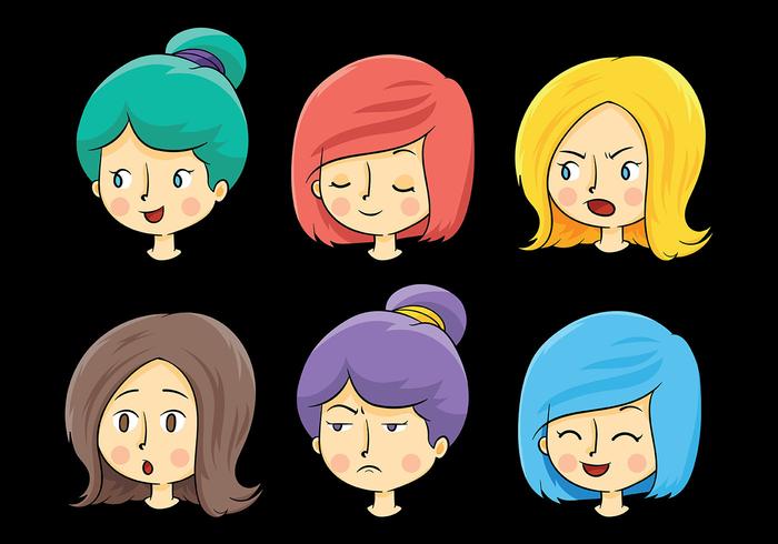 Woman Vector Icons Woman Vector Icons