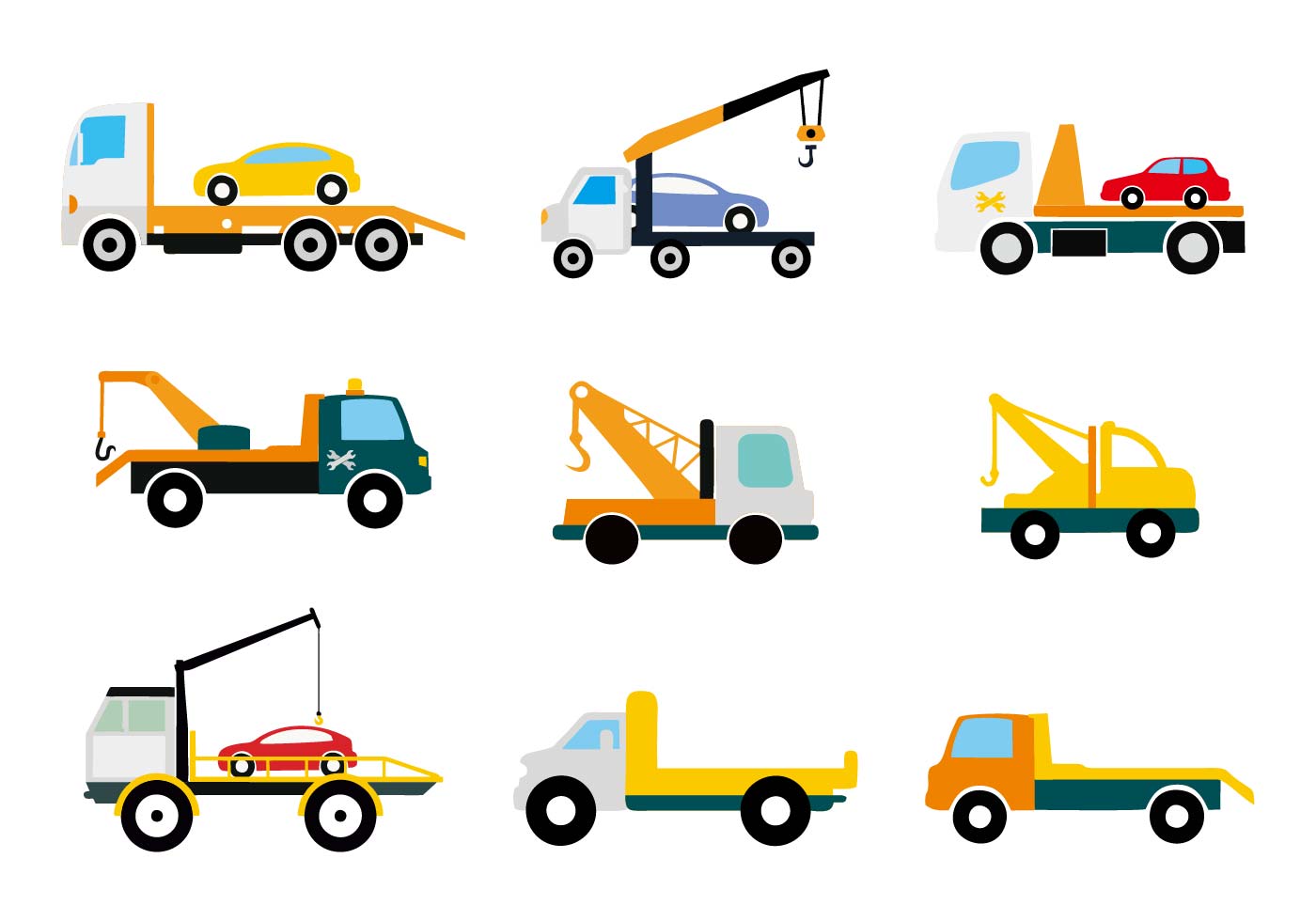 Free Free 265 Flatbed Tow Truck Svg Free SVG PNG EPS DXF File